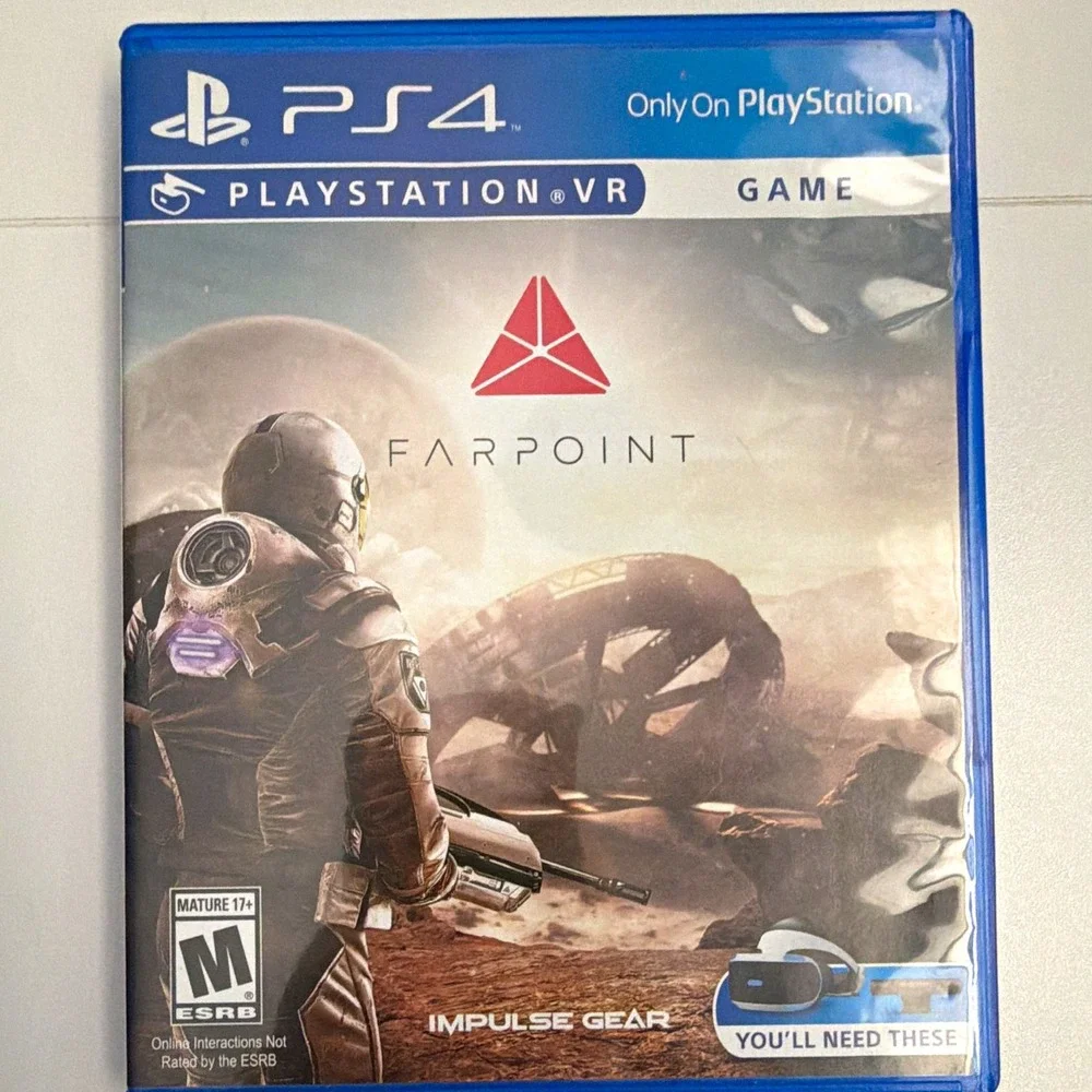 Sony Interactive Entertainment Farpoint Shooter PS4 PlayStation VR Game, M